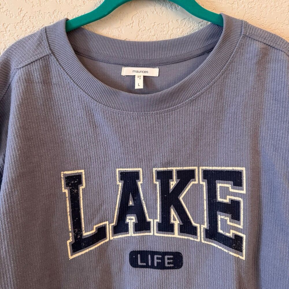 Maurices Lake Life Top Size Large - Picture 2 of 3